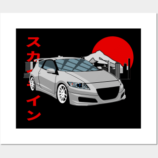 Honda CRZ JDM Style Posters and Art